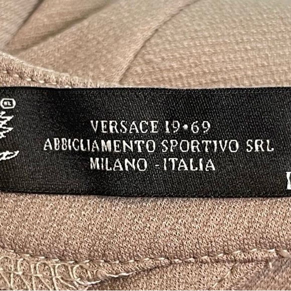 VERSACE 19-69 ABBICLIAMENTO SPORTIVO OATMEAL JUMPER - Large - Picture 6 of 7
